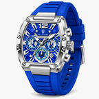 Marco Belfiore Millionaire men's stainless steel quartz watch, product view 8