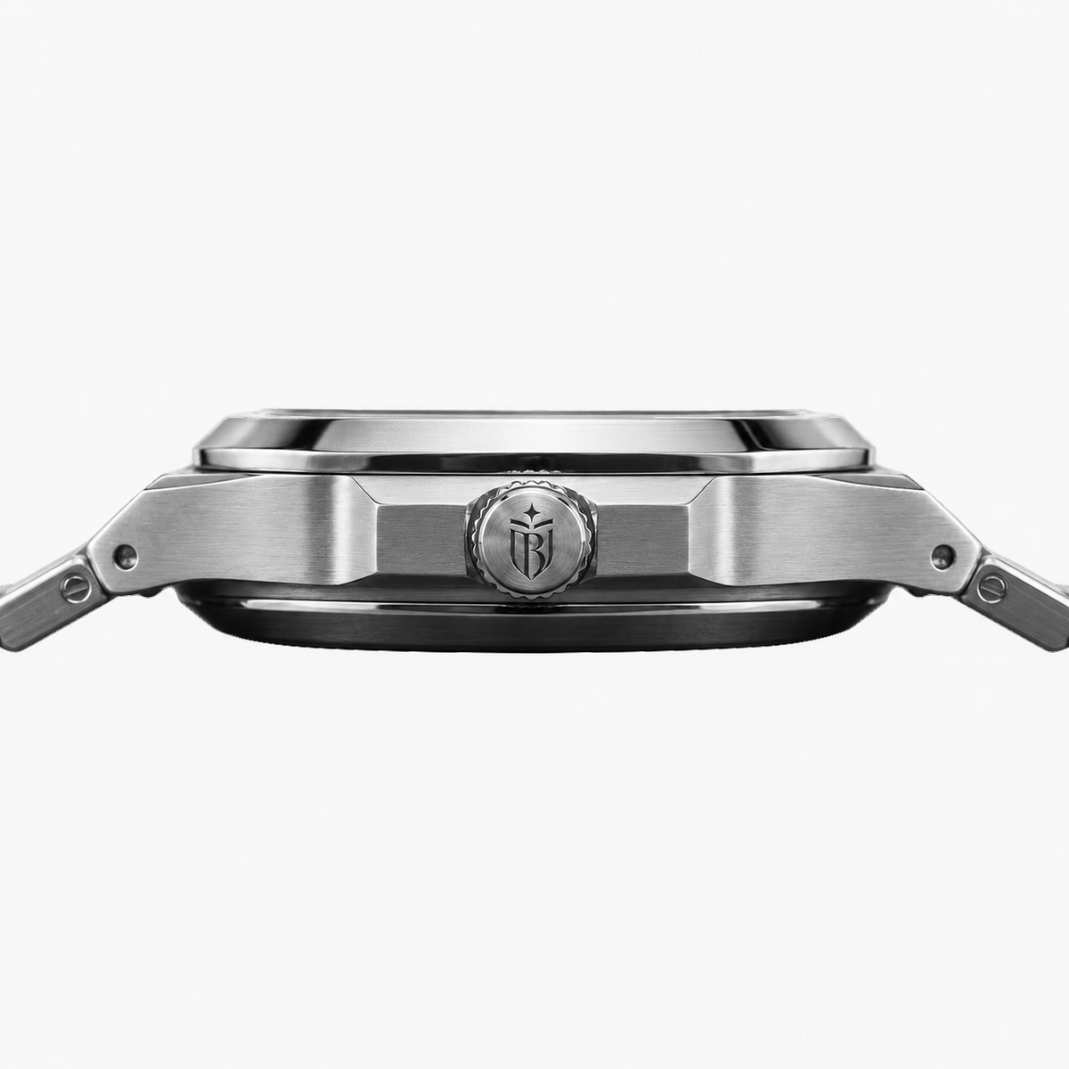 Marco Belfiore Amalfi men's stainless steel quartz watch, product view 7