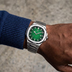Marco Belfiore Amalfi men's stainless steel quartz watch, product view 1
