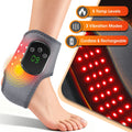 Electric Ankle Brace – Adjustable Hot Compress & Vibration Massage Support